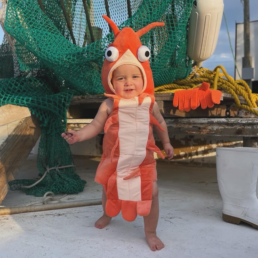 Baby Shrimp Costume 1-2 years